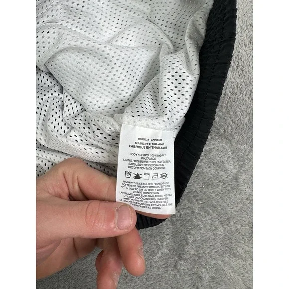 Nike Air Jordan Black and White Windbreaker Jacket - Picture 10 of 15